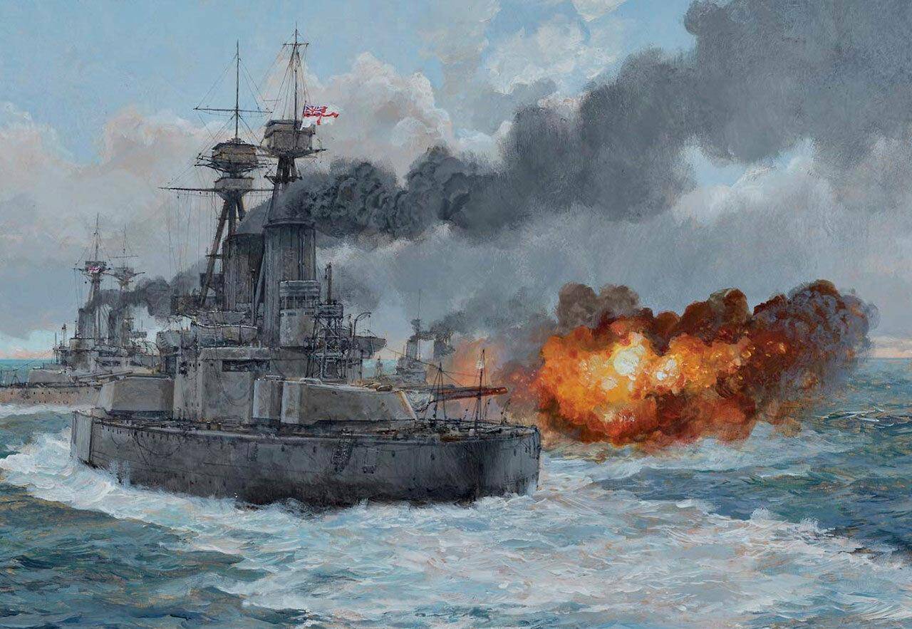 于是双方在1916年爆发了规模空前的日德兰大海战