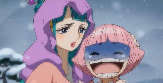 没有告诉索隆她的身份,但是大家都知道她就是光月御田的女儿光月日和