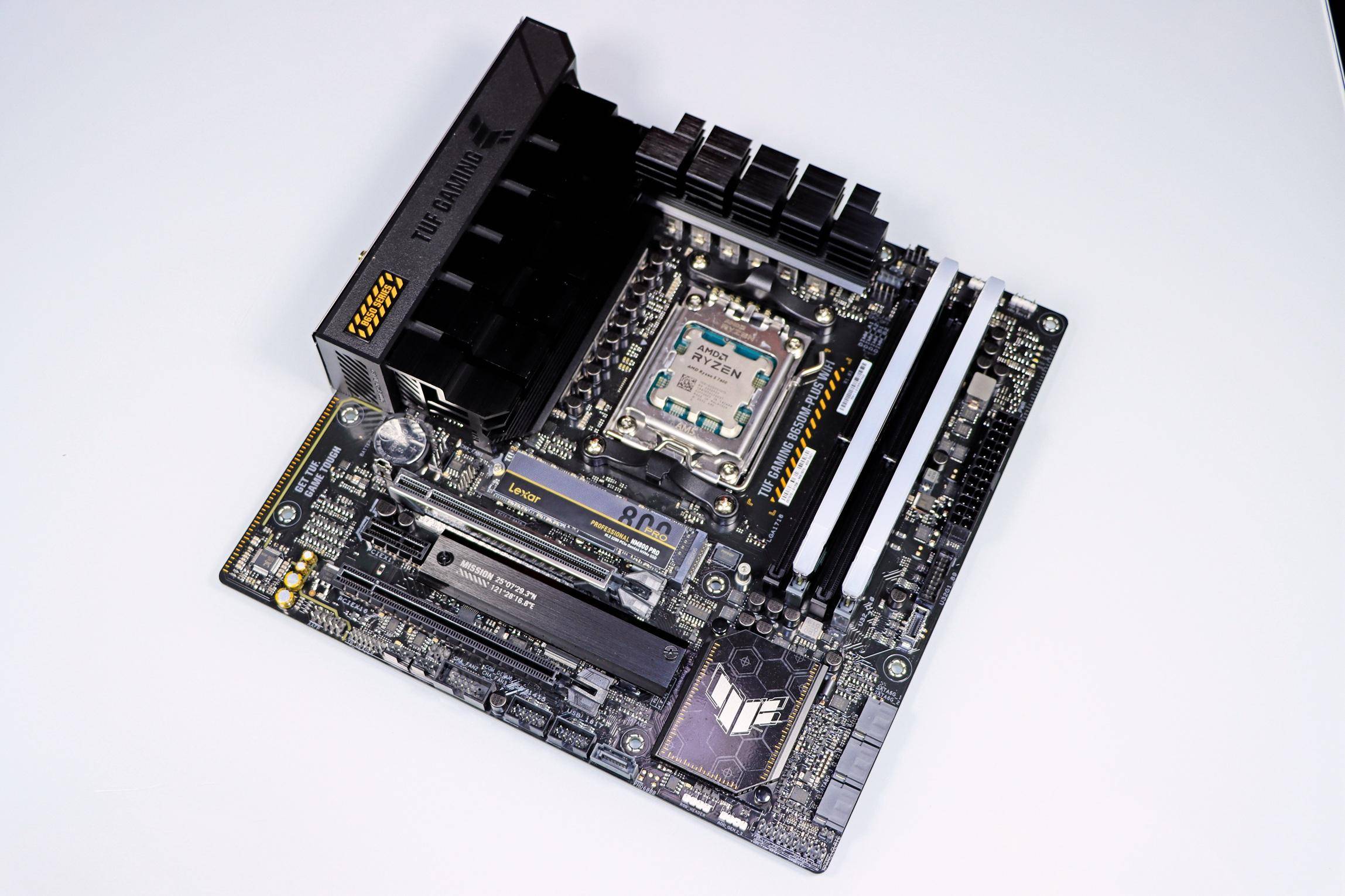 amd r5 7600   b650m 重炮手   6750xt   雷克沙 d5 实战 10 款热门