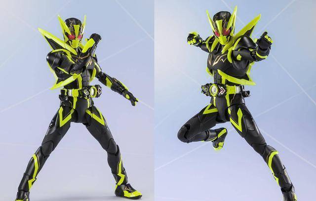 假面骑士01闪耀蝗虫shf手办官图:剧中昙花一现玩具各种香_效果_突击