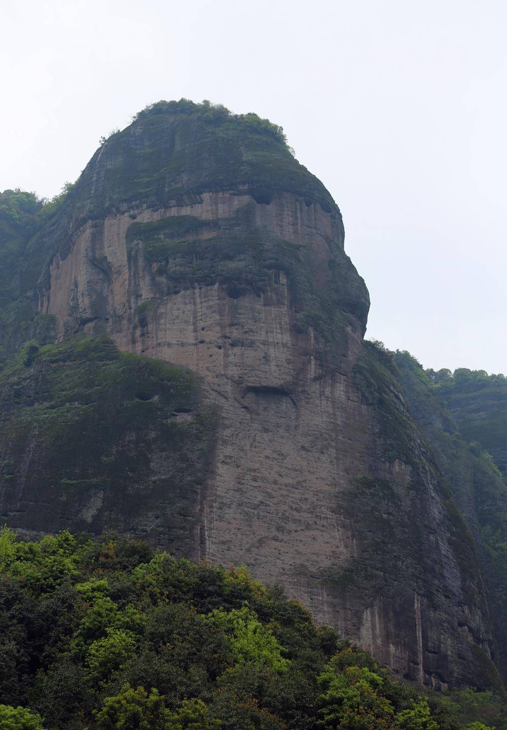 江郎山游记,发现一座山峰酷似伟人,有图为证