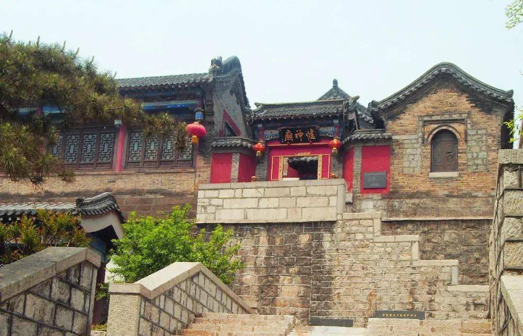 山东博山(2)·博山古城三条商业街的形成,西冶街附近的炉神庙_琉璃_外