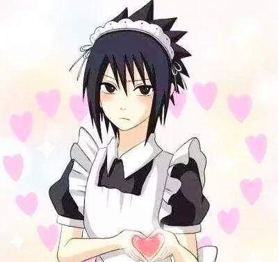 火影:忍者穿女装,我爱罗变成萝莉,佐助女仆装可爱,斑爷很尴尬_卡卡西