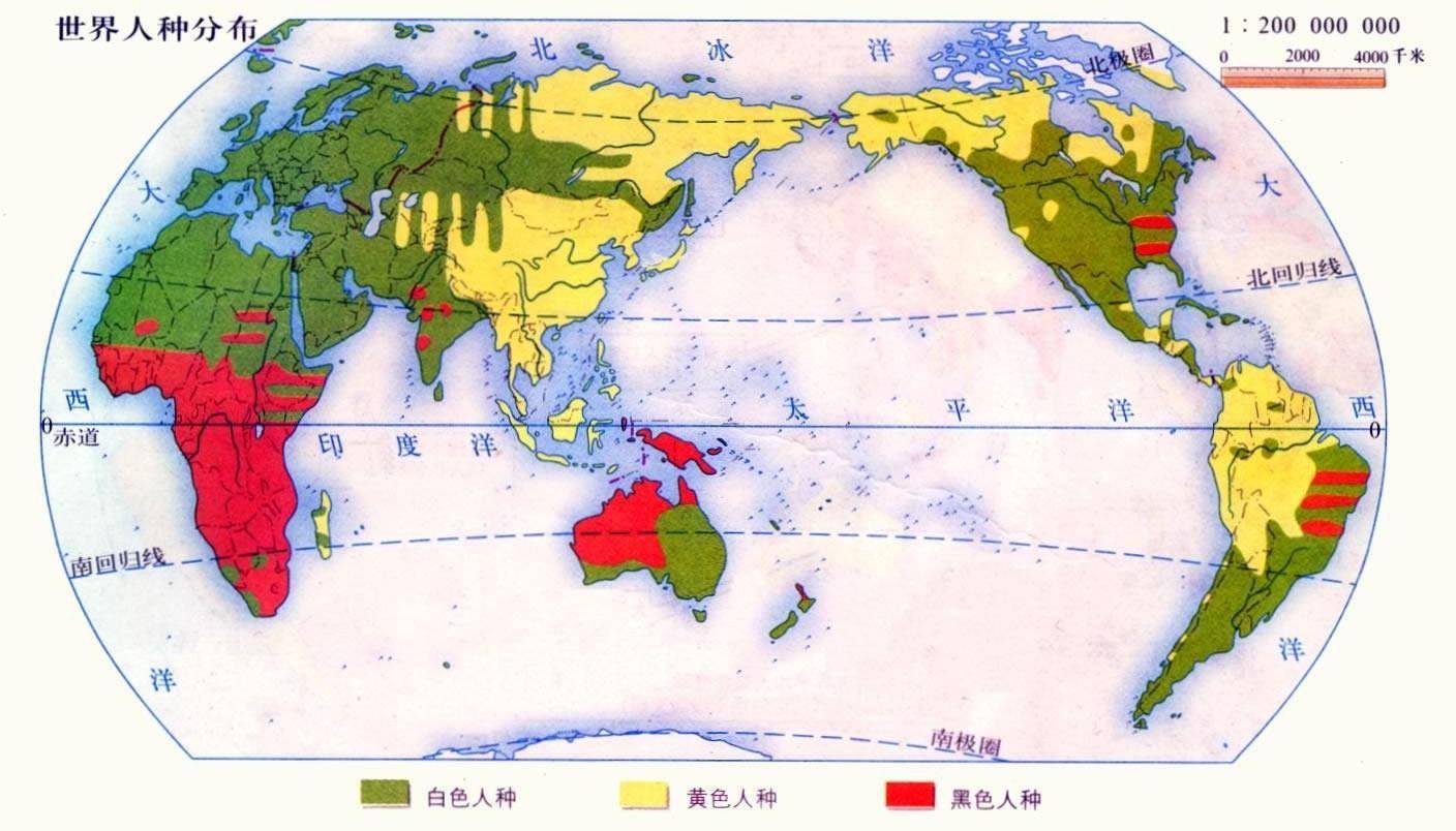 非洲人种分布图图片