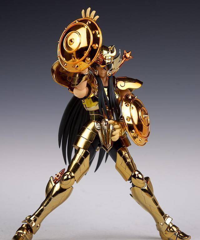 圣斗士圣衣神话天秤座紫龙实物详解性价比最高最帅的黄金小强_因为