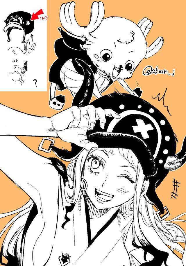 外网画师画出大和上船以后的样子,成为新团宠,当路飞的坐骑!