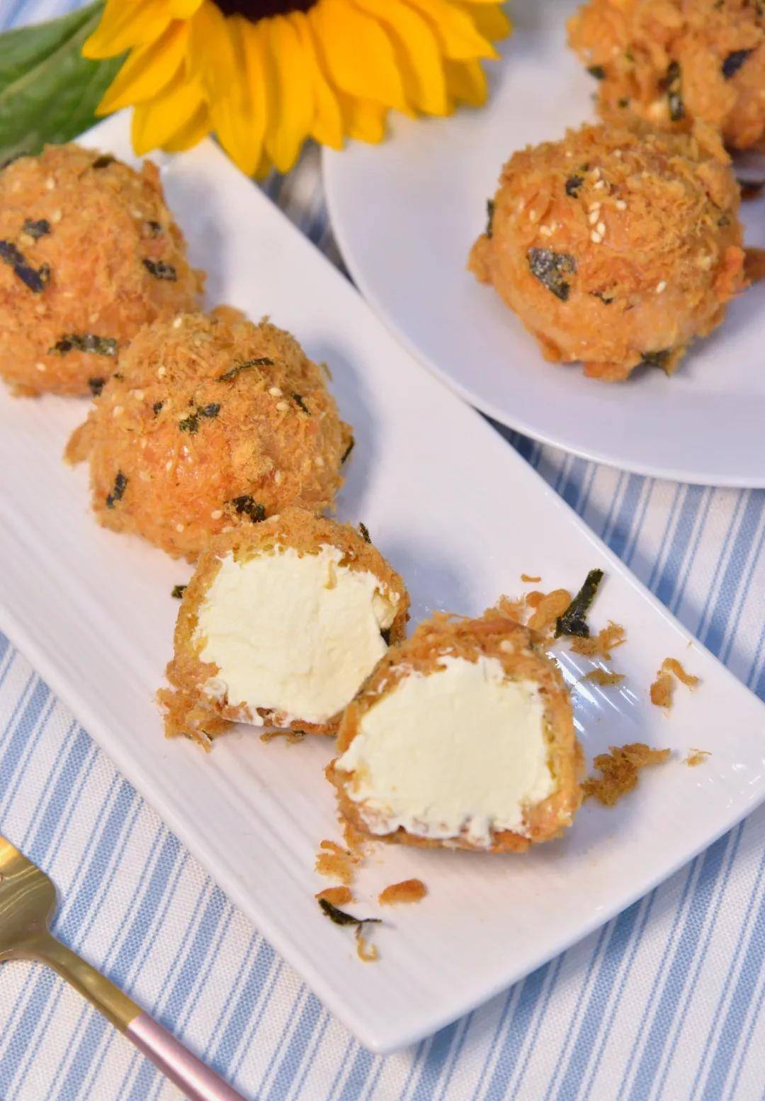 「香兰教程」肉松泡芙,浑身都是海苔肉松的奶油泡芙,太好吃了吧_烤箱