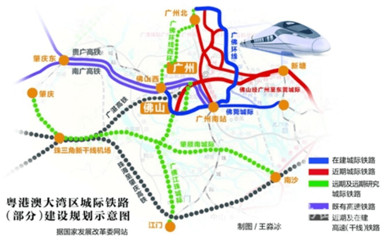 廣深佛莞城際鐵路2023全面連通!澳門高鐵已在規劃中_廣州_機場_佛山