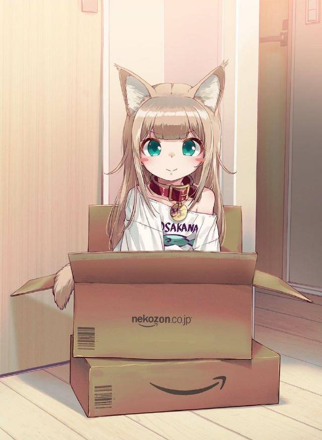 "猫咪萌娘"的画师,再放出新作品,原型真的是美女喵_猫娘_形象_二次元