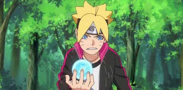 火影:鸣人和博人是父子,为何两人的螺旋丸颜色不同?