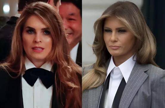 川普绝美私人女助理:容貌比伊万卡还美,却因男人家暴丢了工作_希克斯