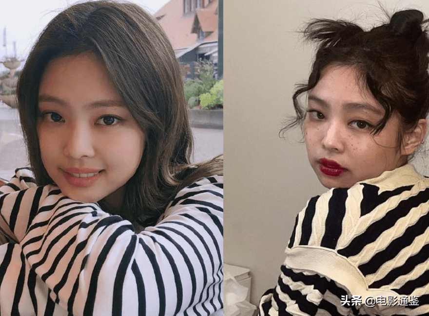 jennie大胆尝试雀斑妆,生图下的颜值大家看愣了_脸蛋_公司_显得