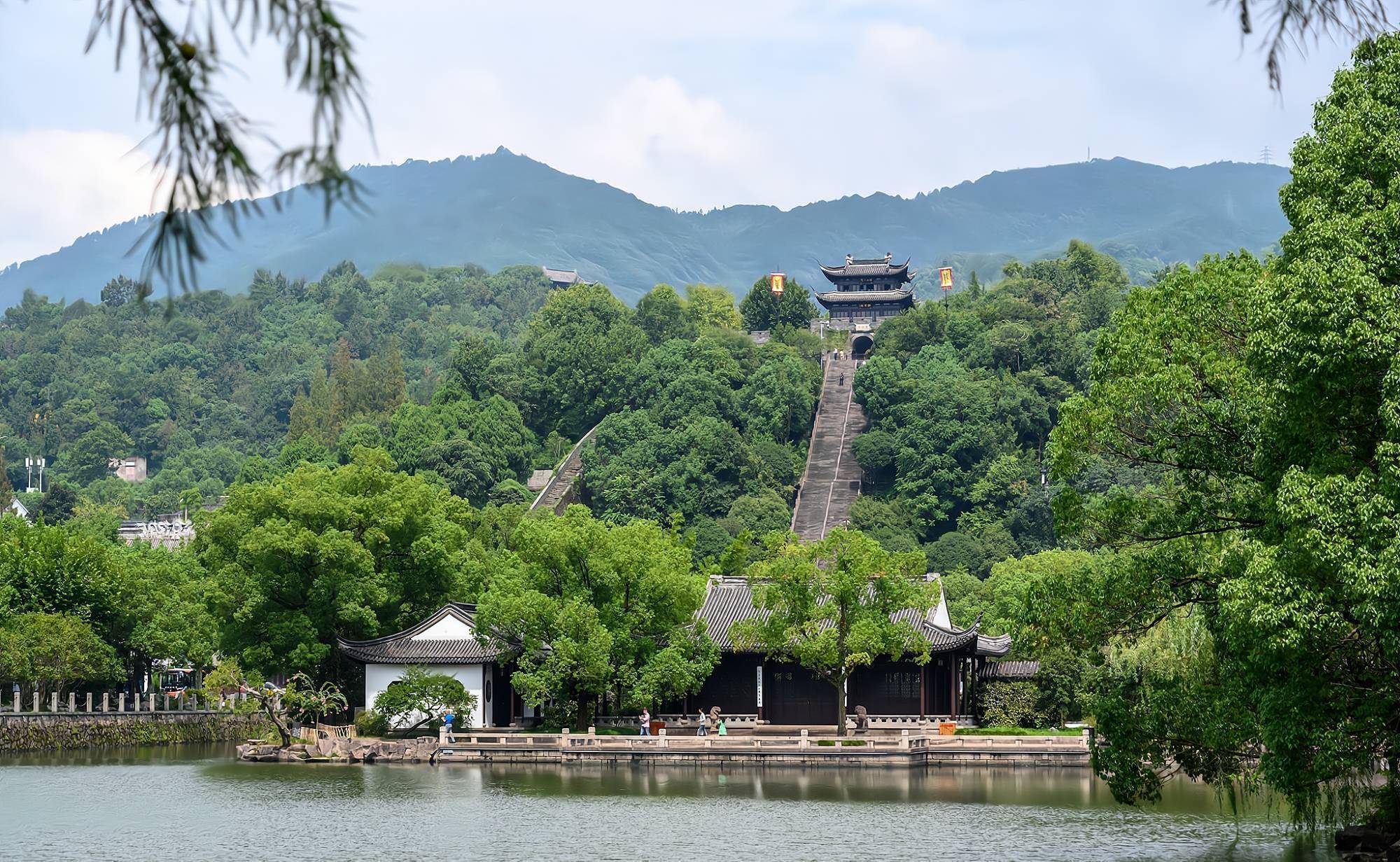 台州东湖图片