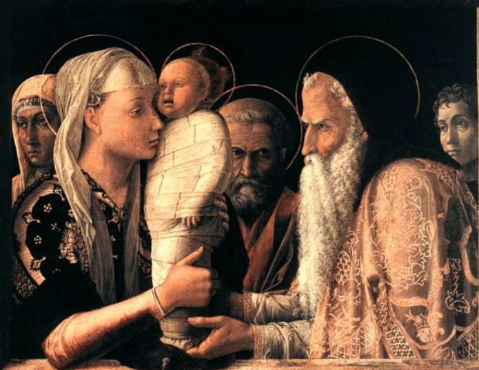 校尉美术内蒙校区 | 世界名画欣赏:献于圣殿_simon_绘画_孩子