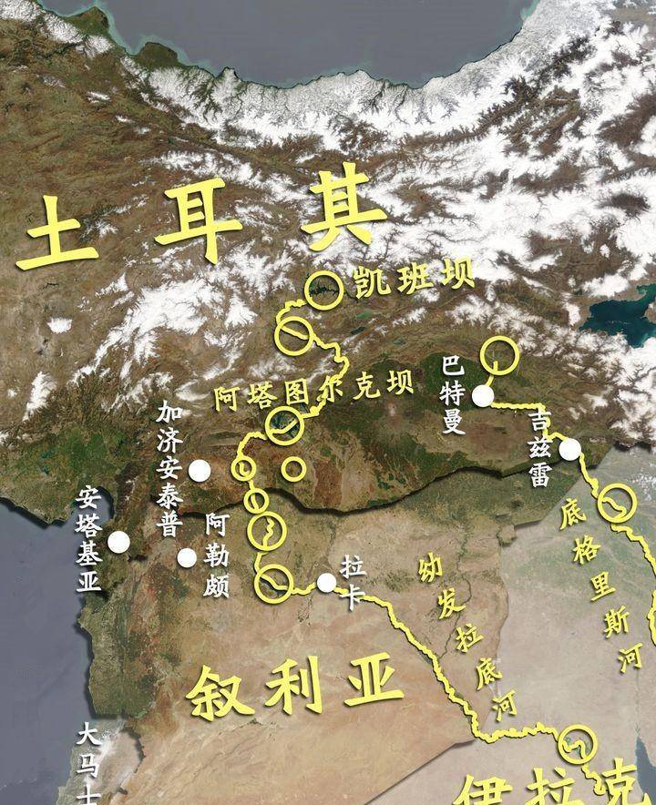 安纳托利亚地图位置图片