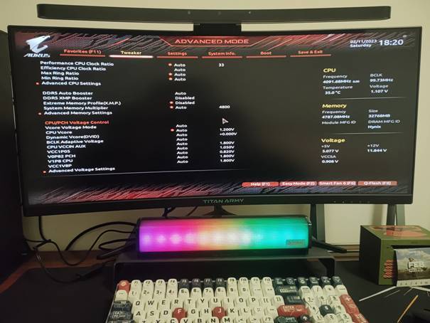 小雕榨取D5内存的最大价值–技嘉（GIGABYTE）B760M小雕WIFI主板