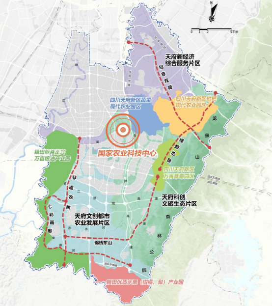 圖源《四川天府新區直管區國土空間總體規劃(2021-2035年)》草案公示