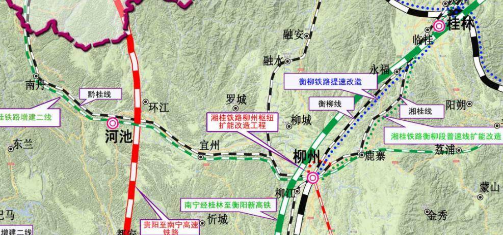 黔桂铁路扩能改造工程图片