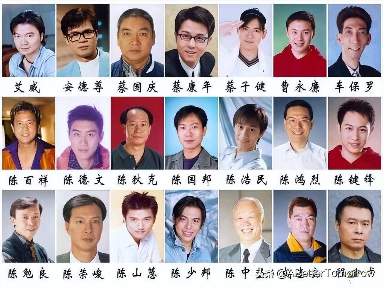 十二組香港tvb男明星,你最喜歡誰呢?_演藝界_人才_鮮肉