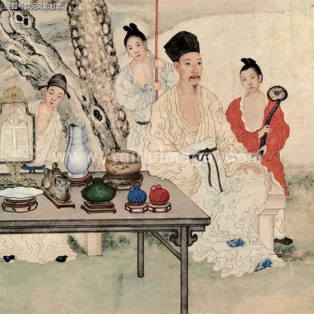 乾隆受到由于父亲雍正,祖父康熙喜爱汉文化影响,所以也爱上穿汉服,给