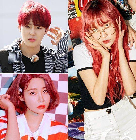 把头发染成twice还是exo呢?