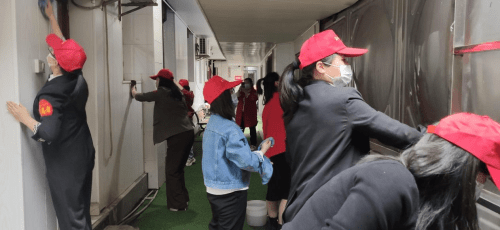 学习雷锋好榜样 社区志愿促和谐 (图3)