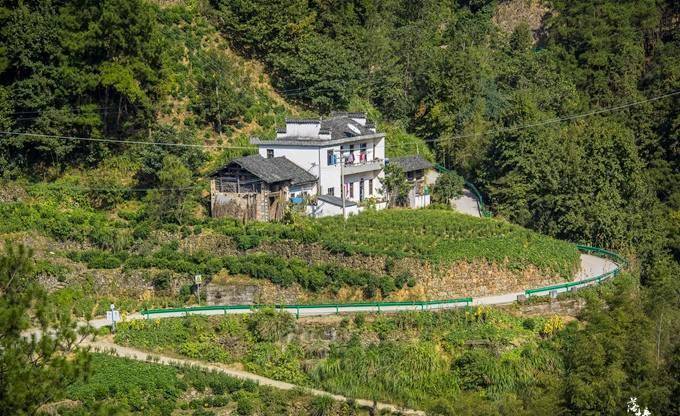 安徽歙县有一座千年古村,位于高山之上,深受自驾爱好者喜爱_竹岭_建筑