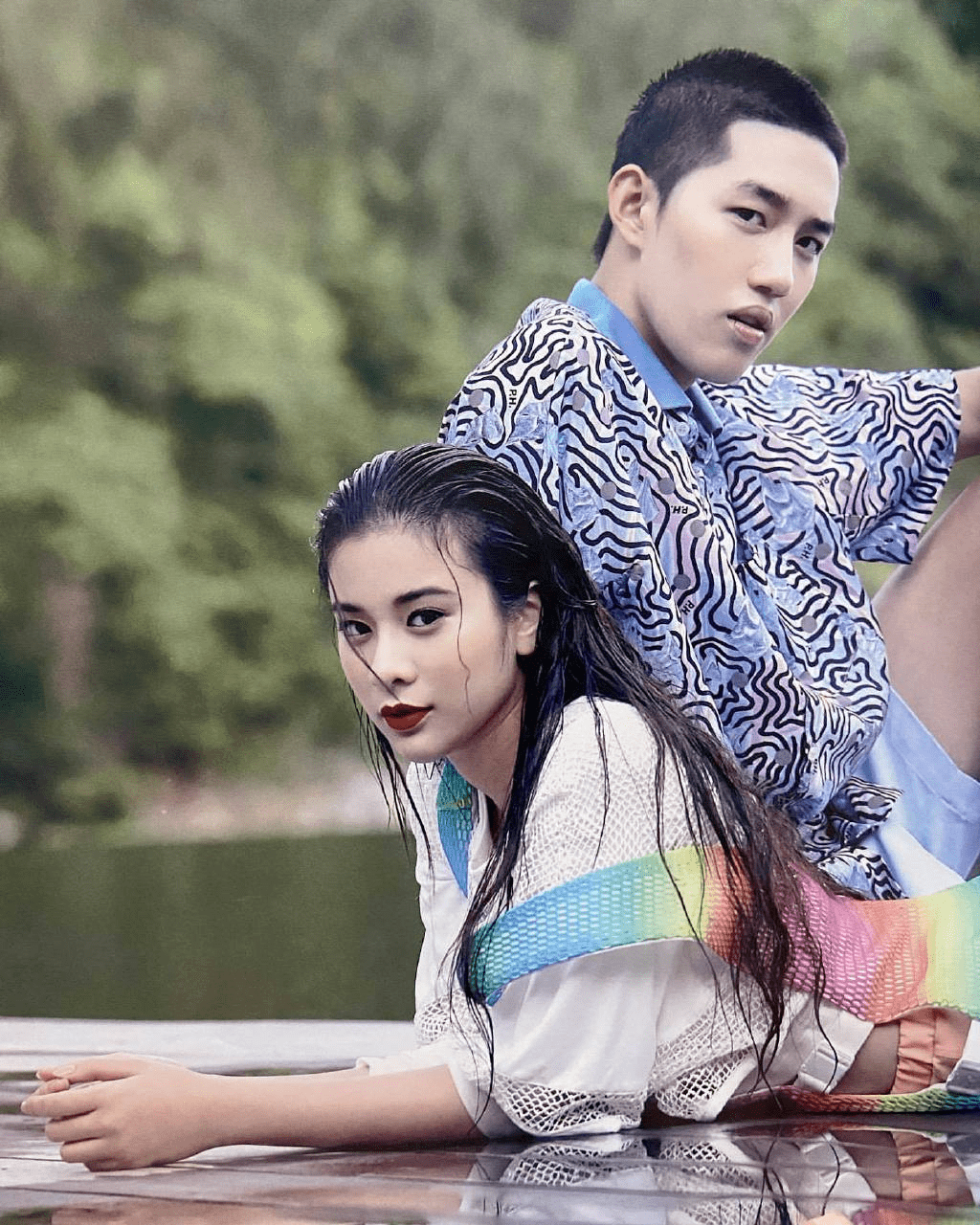 这电影里tor是男二,戏份不多,但跟雪碧就很配啊~雪碧妹子