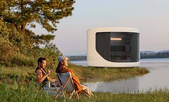 德澜仕移动太空舱酒店--创意建筑构成的城市,成为超级梦幻景区!