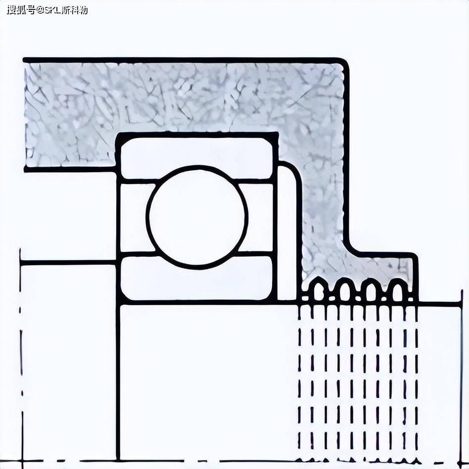 轴承非接触式密封的结构有哪些种类?_间隙_方式_迷宫