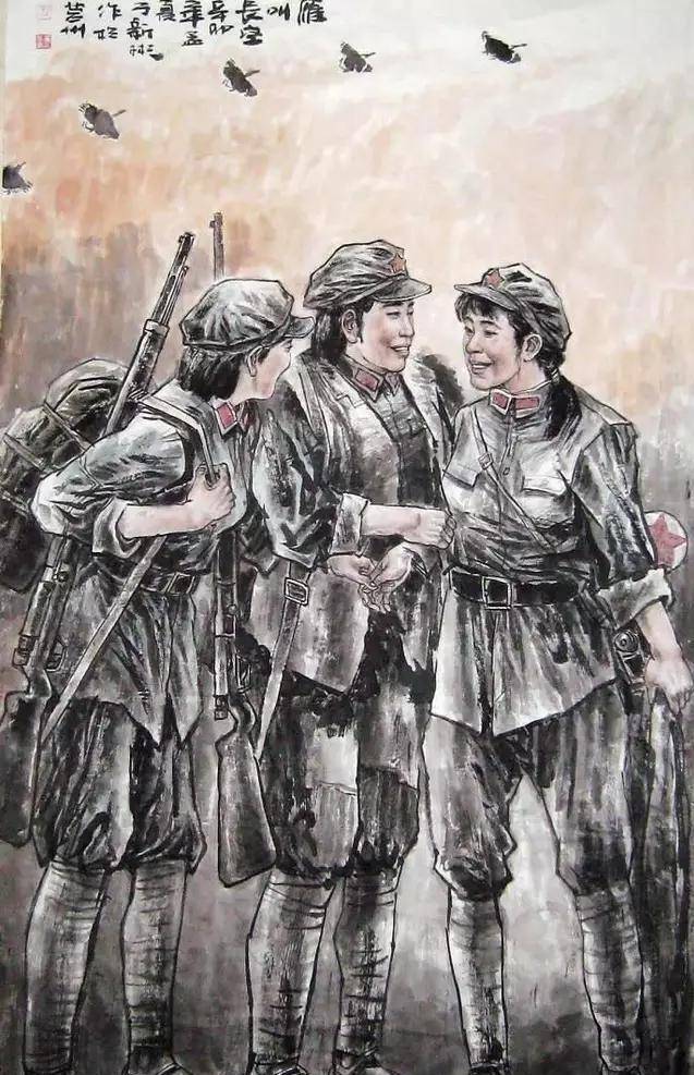 红九军军长宁死不降马步芳, 女友忍辱负重, 为他做一件了不起的事