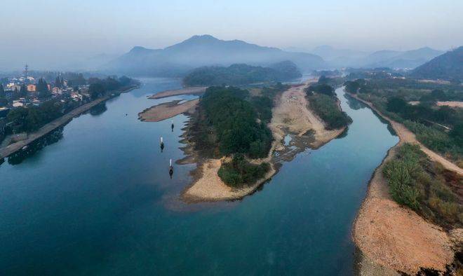 瓯江是我国东海独流入海河流,浙江第二大江_温州_丽水_东流