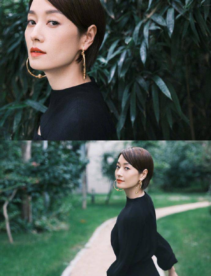 原来不修图的她们差距这么大,被周涛惊艳到了_礼服_造型_海清