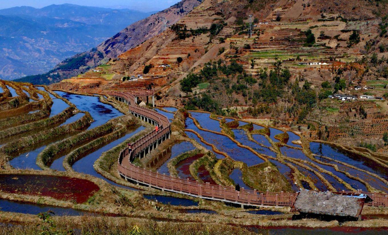 四川米易新山,亦山亦水的梯田,一个不容错过的景点!