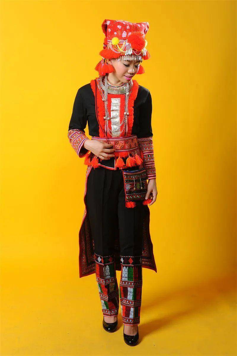 乐享云南 | 非遗·河口瑶族服饰_蓝靛_勉瑶_成年