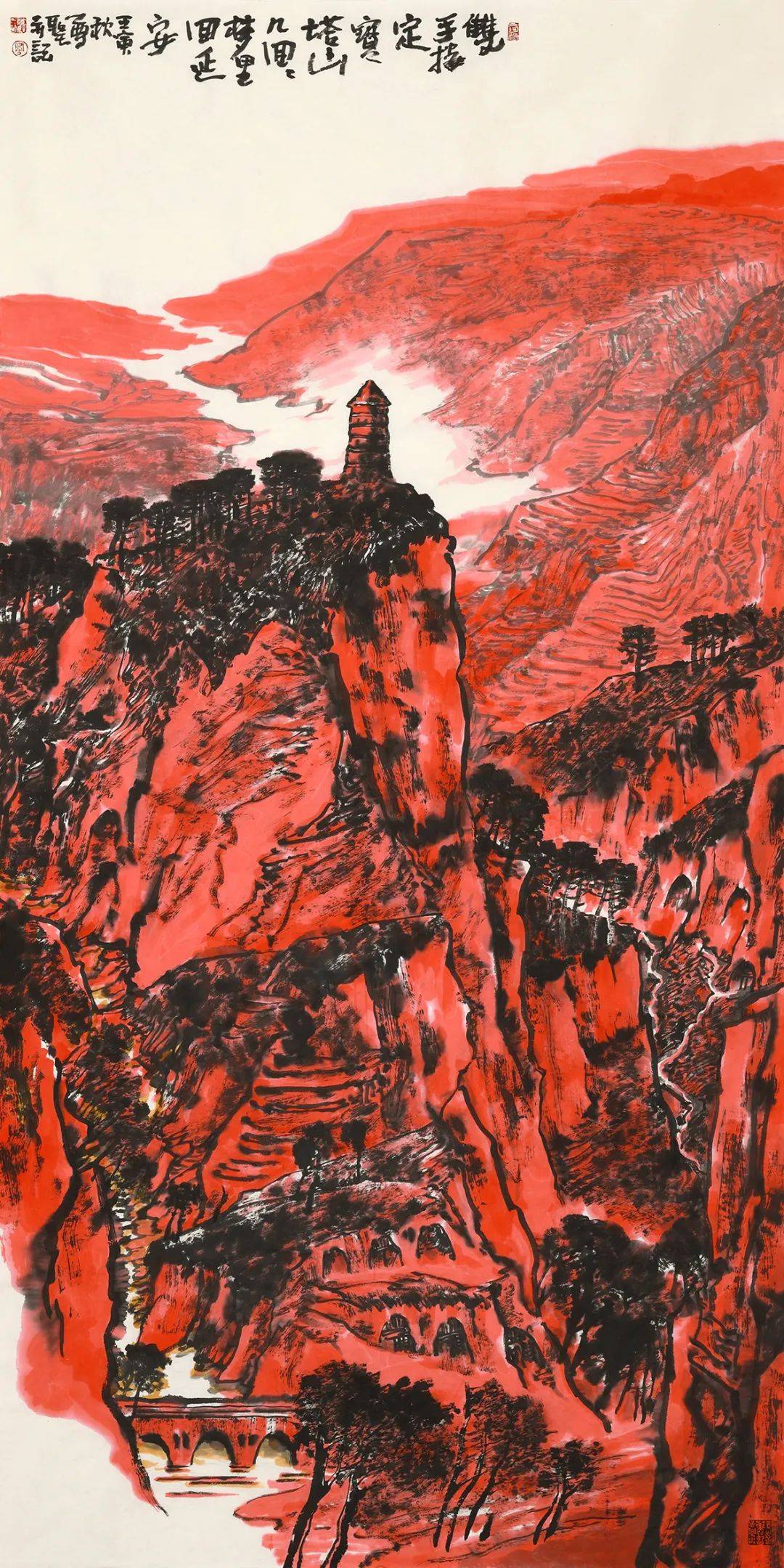 周尊圣百幅黄土坡作品展暨文集首发式在京举办_艺术_cm_课题