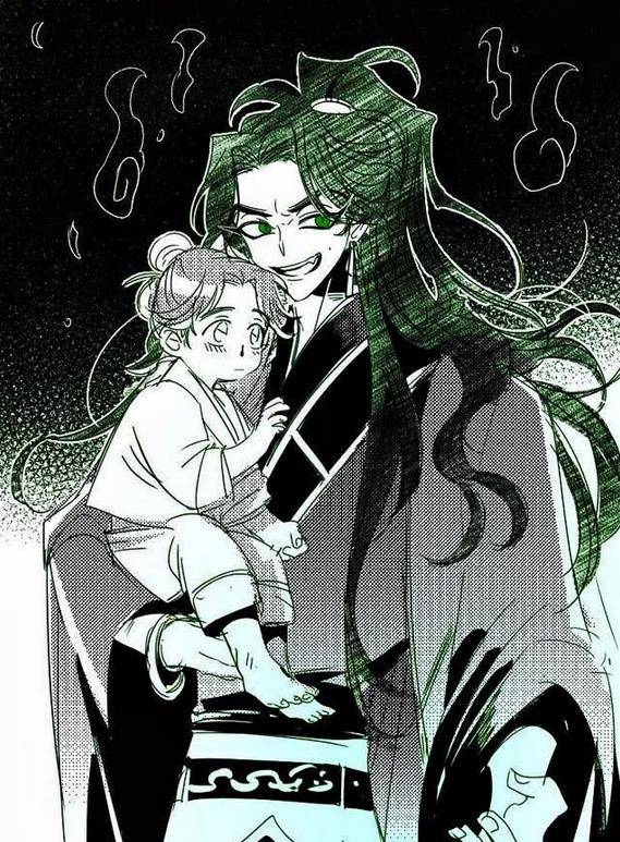 所以,在戚容最后为了拯救谷子而变成了悠悠的绿火的时候,戚容已经是对