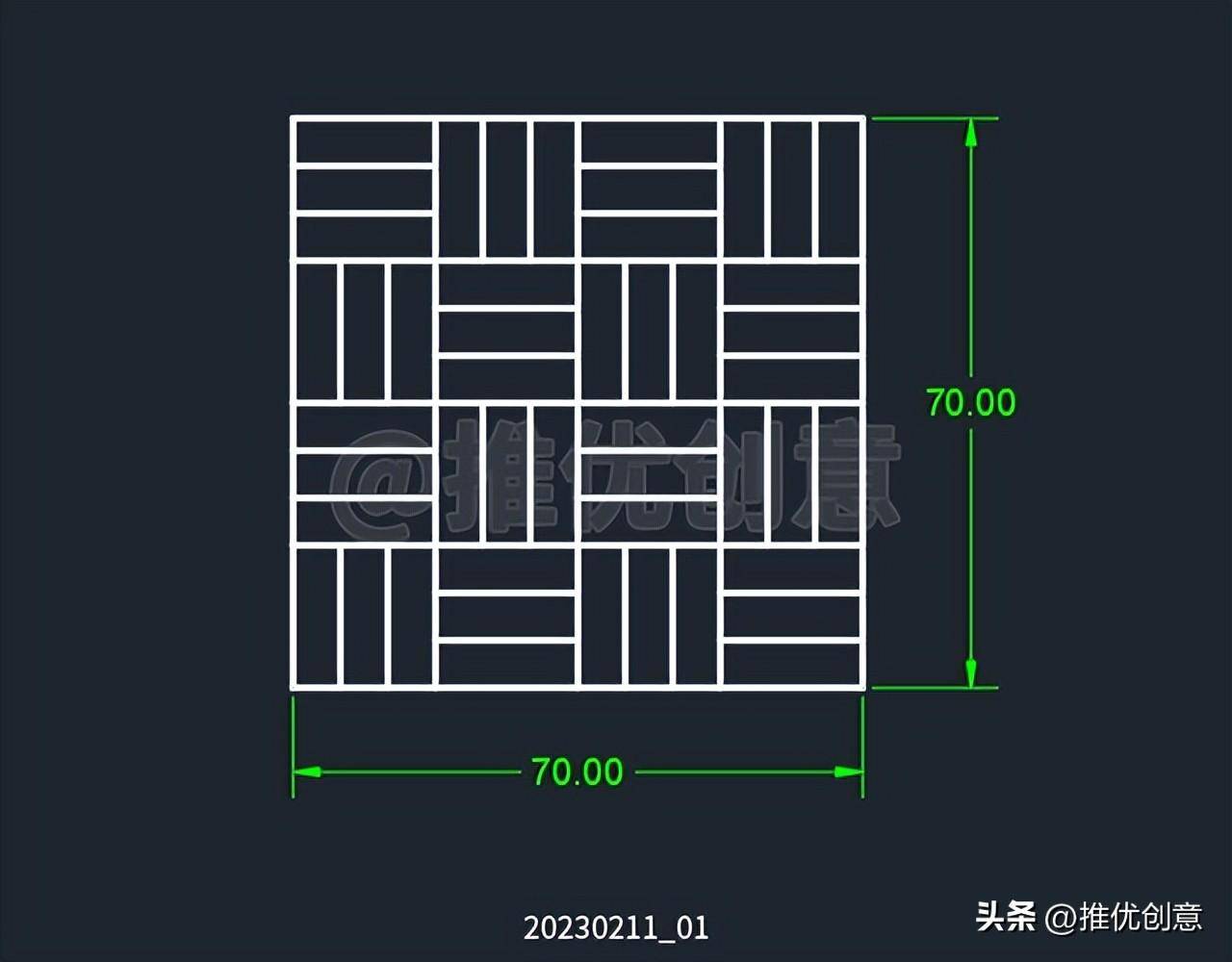 图形虽然简单,但绘制思路很重要 工程制图 autocad cad画图教程