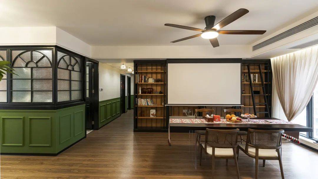 160㎡南洋复古风:去客厅化,布局独特,旧时光的惬意居所!