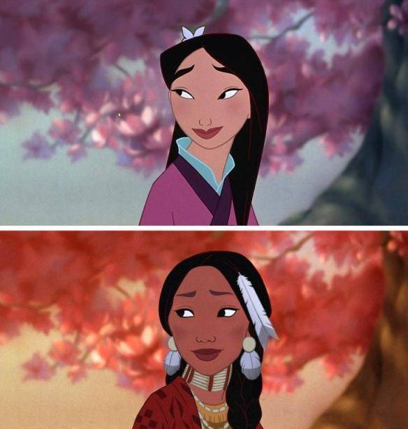 画师绘制黑人版迪士尼公主,当公主们变成黑人,你能接受吗?