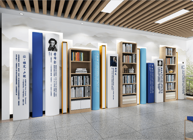 阅走廊 沁书香——校园文化走廊阅读空间设计案例_孩子_交流_重庆