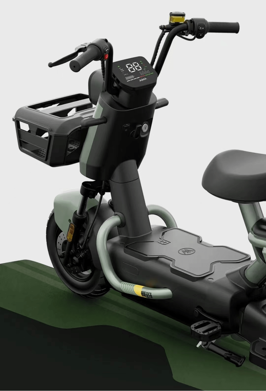 推荐一款能上牌的电动车,爱玛酷玛x8,外观简洁大方,功能实用_搜狐汽车