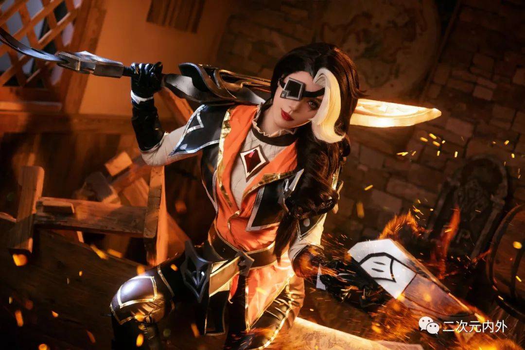 cos正片~《英雄联盟》莎弥拉 西部魔影_后期_zacssnow_摄影