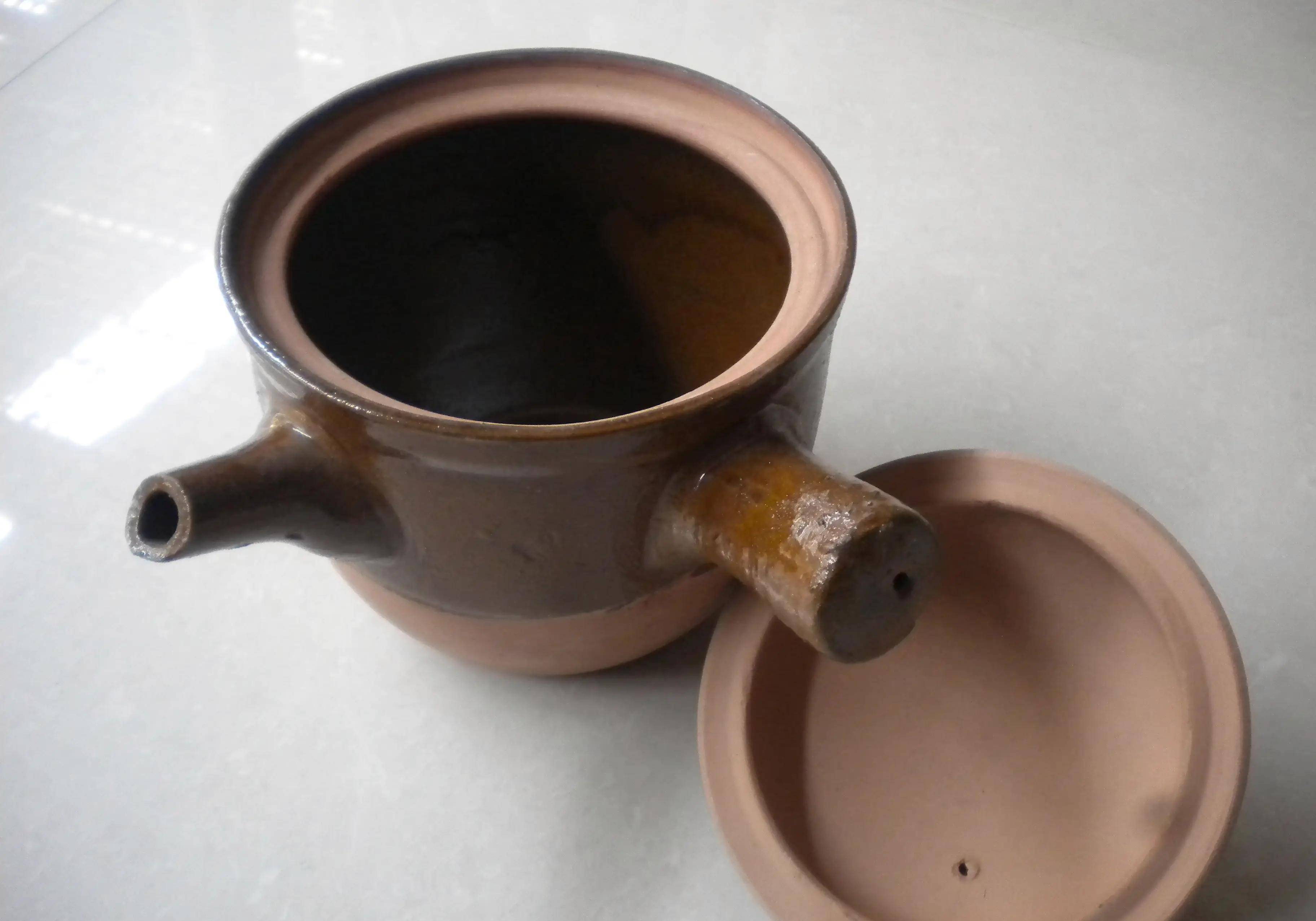 古代吃的都是中药,煎药的时候需要用到药罐子.