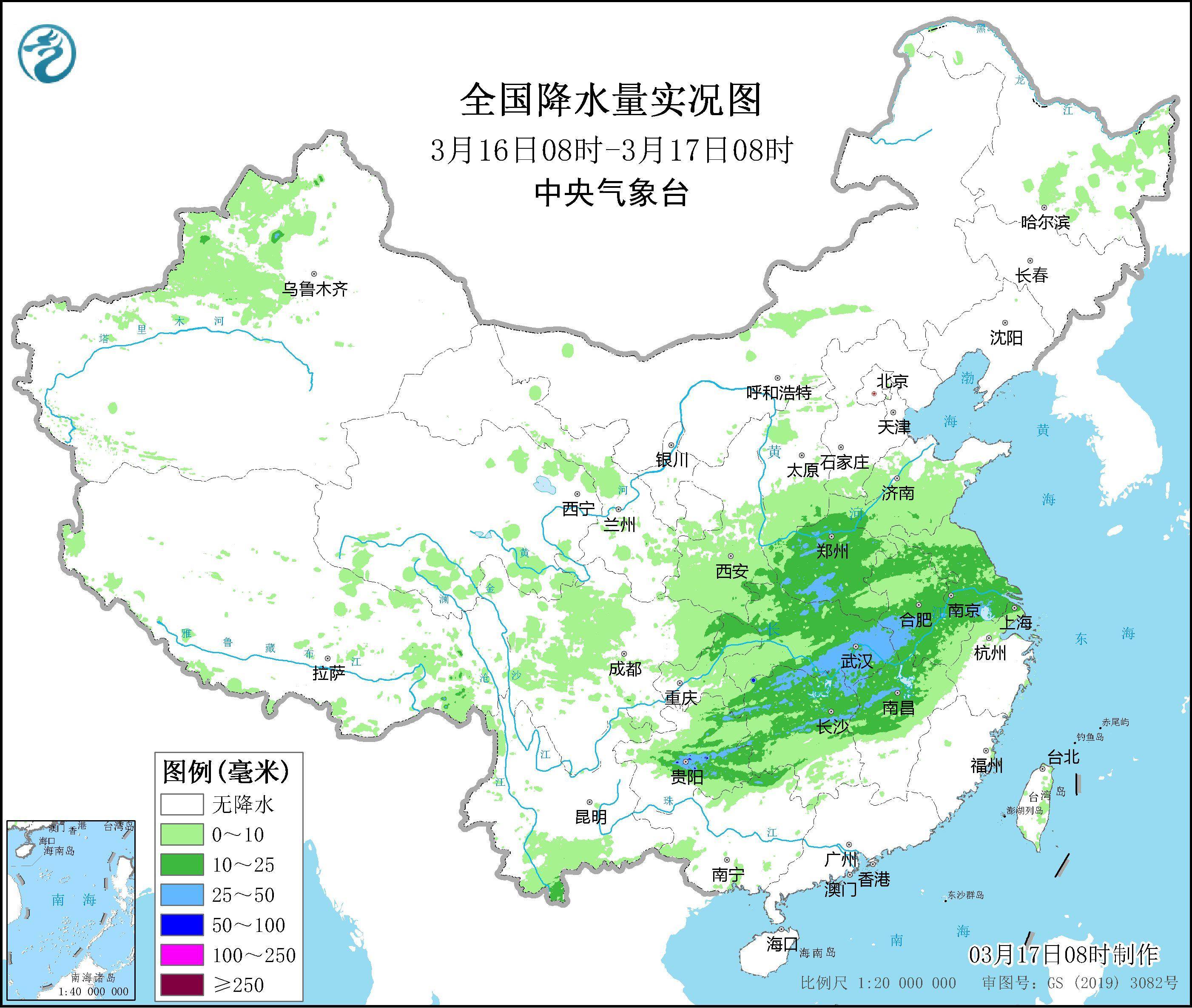 暴雨暴雪将同现！鄱阳湖好消息，南方降雨停不了，预报：多地连下