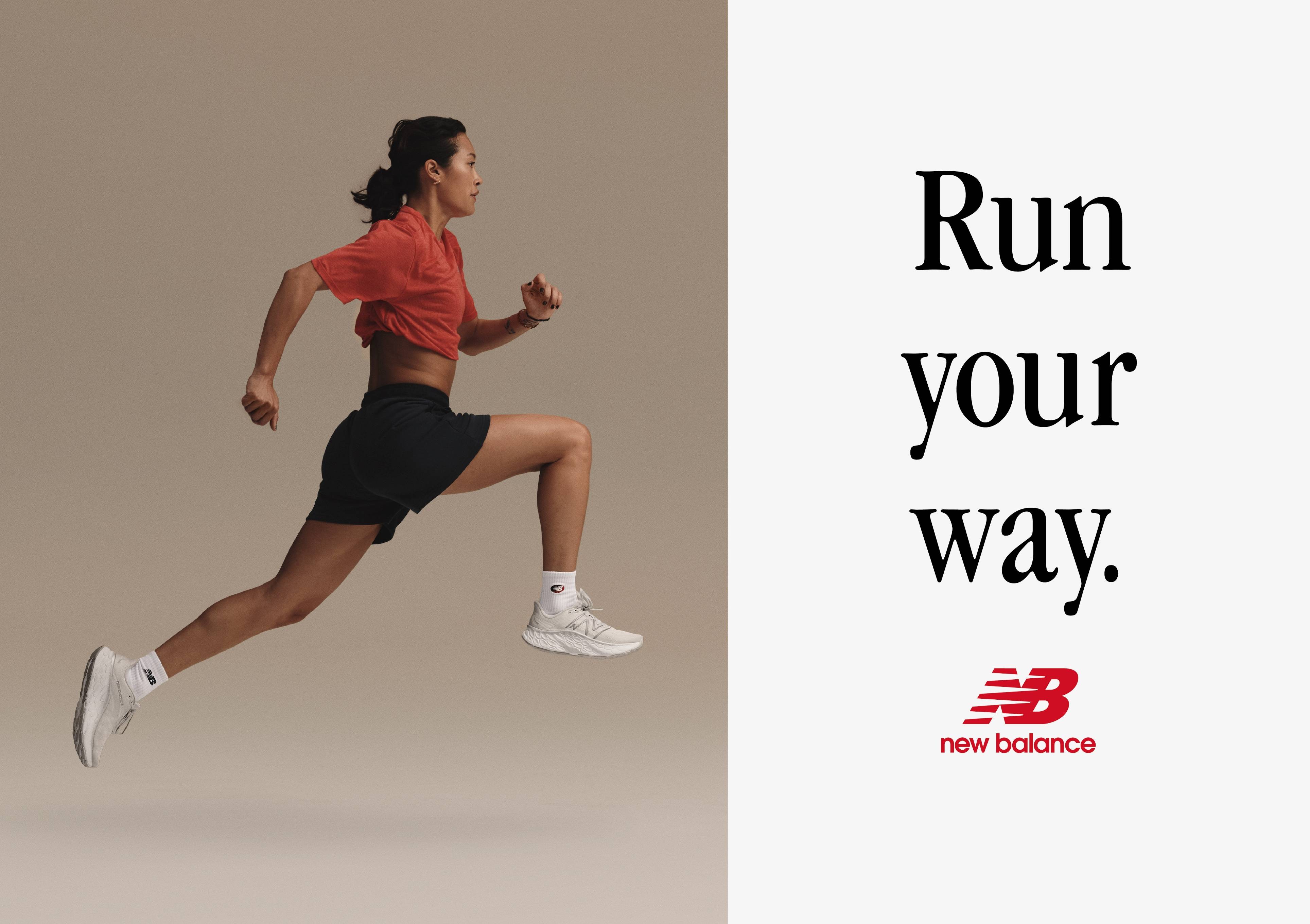 全新品牌标语“Run Your Way”正式发布，New Balance支持每一位跑者跑自己的路。-南方体育网