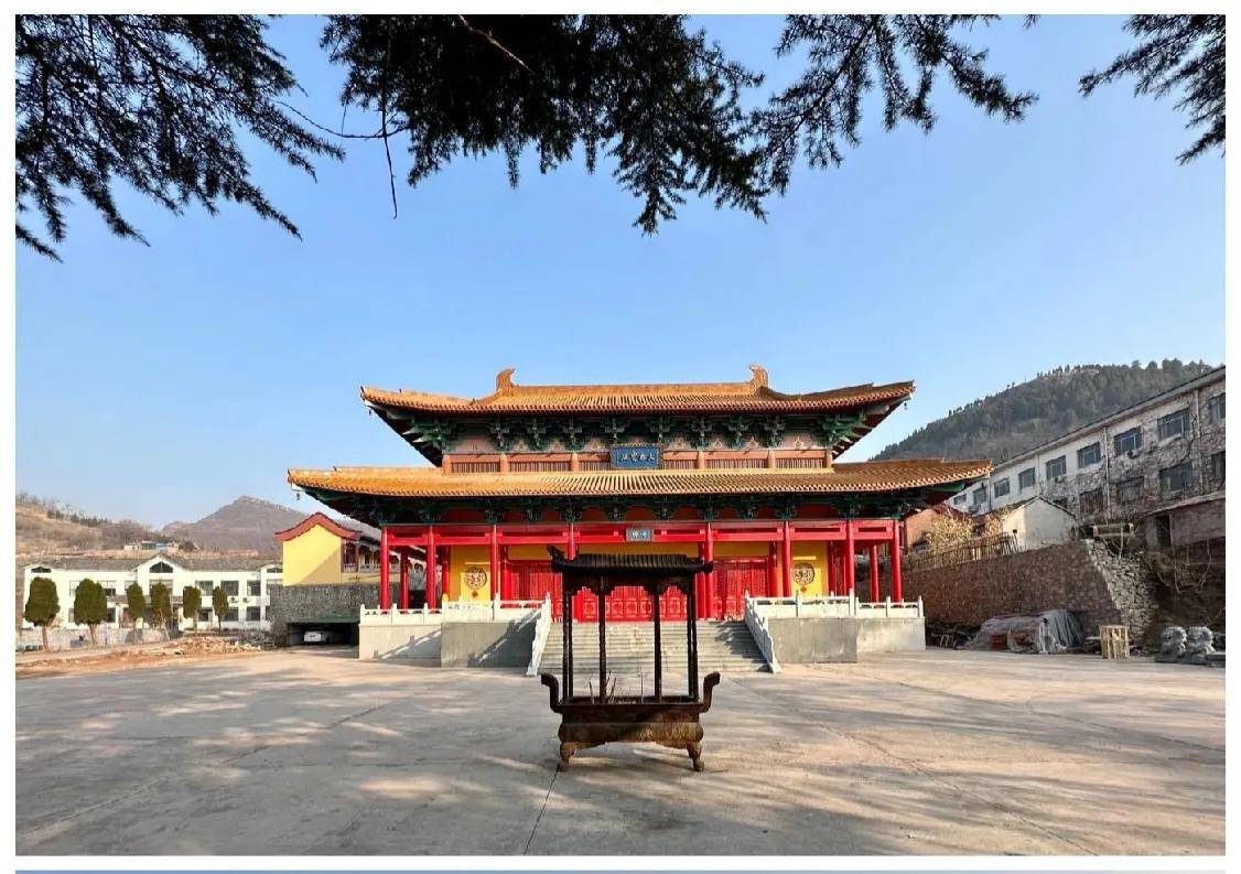 山东淄博沂源普安禅寺_寺院_大雄宝殿_造像