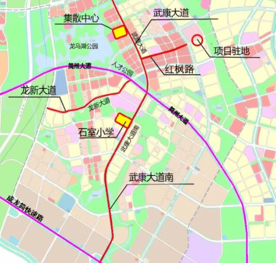 2021简州新城规划图图片