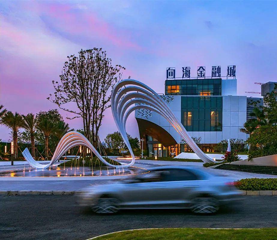 【素材收集】不锈钢丝带造型雕塑,拥有灵动飘逸的美感_飘带_版权_内容