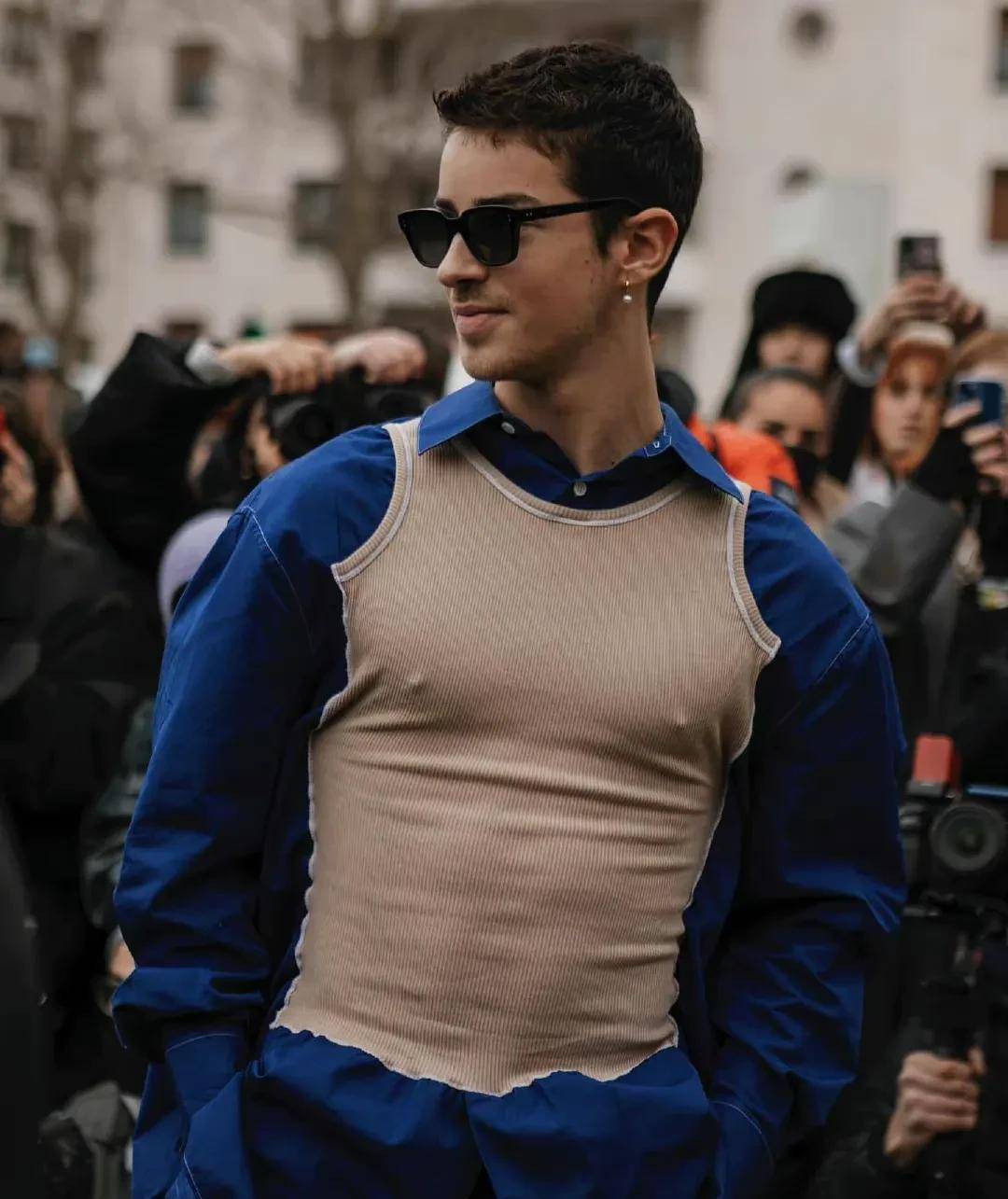 《名校风暴》走红的西班牙帅哥马努 66 里奥斯,痞帅型男的诱惑_黑色